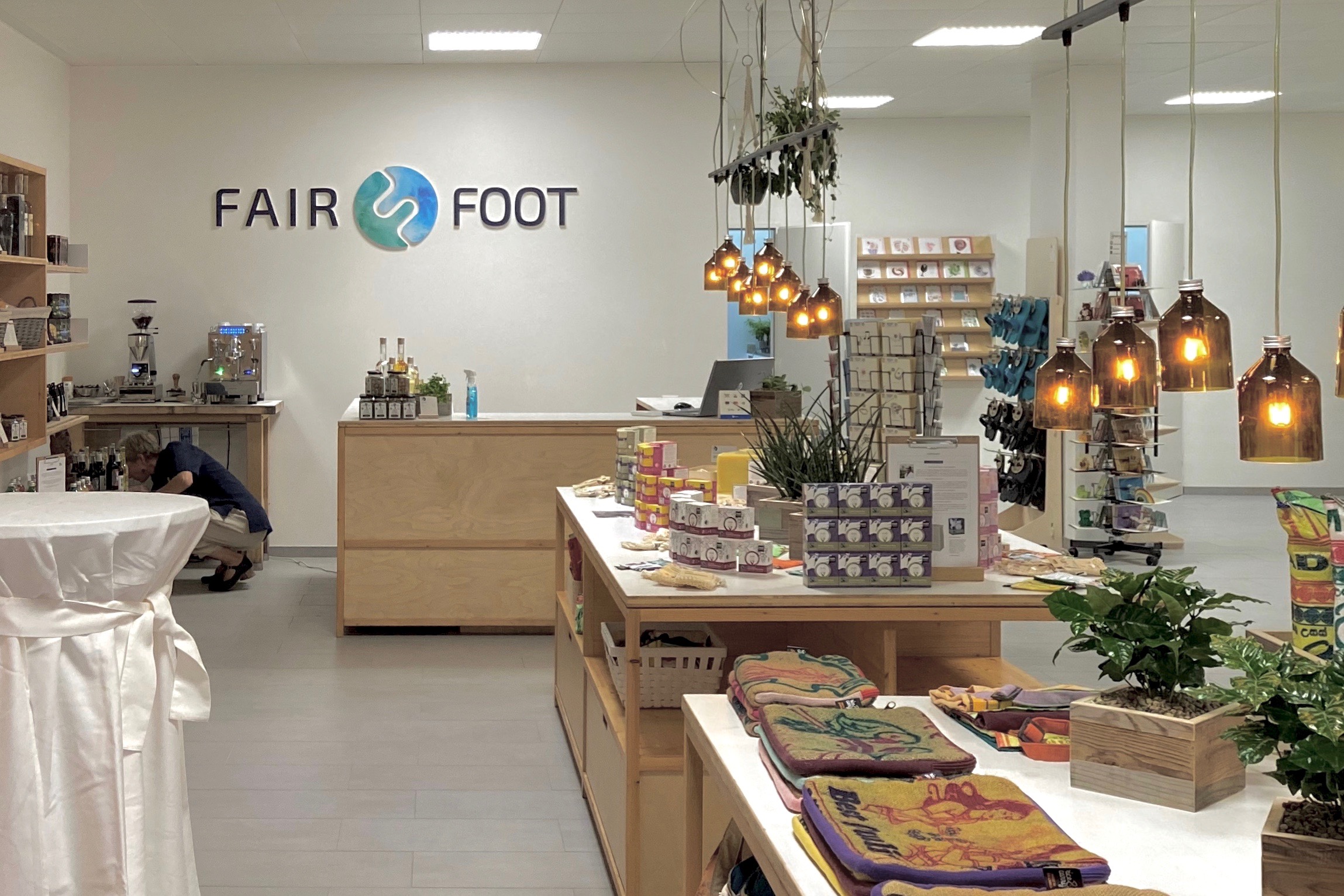 Laden Fairfoot, Konzept und Umsetzung