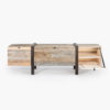 Swiss sideboard made of reclaimed wood from local production