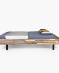 bed made from old wood