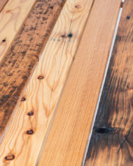 Wooden Table for the Garden – custom Made